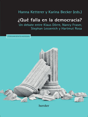 cover image of ¿Qué falla en la democracia?